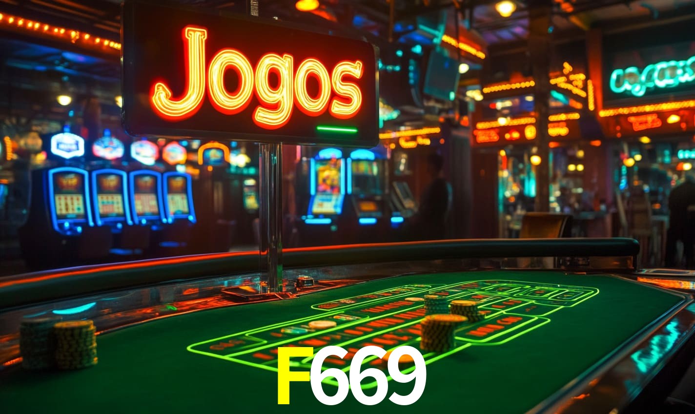 Jogos de Mesa Premium F669 - Blackjack, Roleta, Baccarat